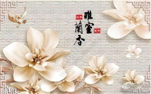 Tranh lụa 3D hoa treo tường nghệ thuật