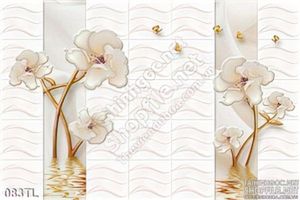 Tranh lụa 3D trang trí phòng khách