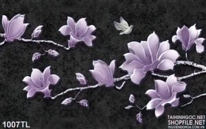 Tranh 3D hoa treo tường đẹp nhất