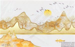 Tranh phong cảnh kim tiền đẹp
