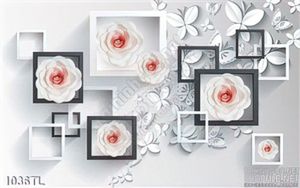 Tranh lụa 3D hoa hồng in gạch đẹp nhất