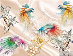 Tranh lụa 3D cá trang trí