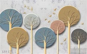 Tranh cây trang trí tường đẹp