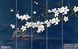 Tranh hoa trang trí treo tường đẹp