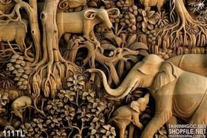 Tranh lụa 3D