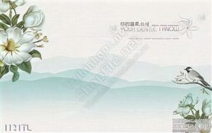 Tranh lụa 3D hoa trang trí tường đẹp