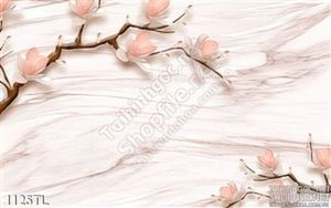 Tranh lụa 3D hoa in gạch đẹp độc đáo