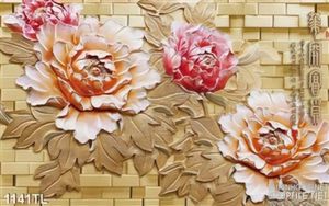 Tranh hoa mẫu đơn trang trí tường đẹp