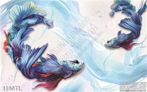 Tranh cá nghệ thuật trang trí tường