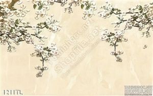Tranh hoa dán tường đẹp độc đáo