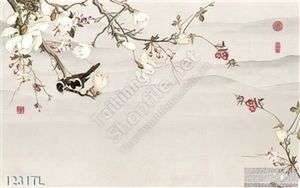 Tranh thư pháp phong thủy trang trí Tết