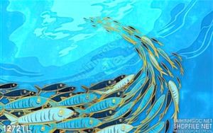 Tranh cá và đại dương trang trí tường