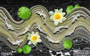 Tranh hoa Sen trang trí tường