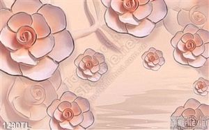 Tranh lụa 3D hoa hồng độc đáo mới nhất hiện nay