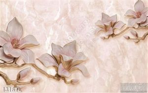 Tranh hoa giả ngọc trang trí tường