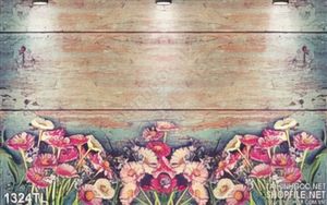 Tranh hoa trang trí tường mới nhất