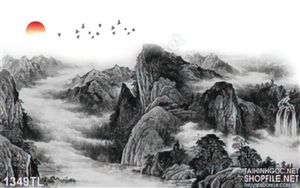 Tranh thư pháp phong thủy đẹp mới nhất