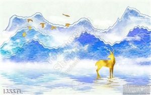 Tranh màu nước trang trí phòng đẹp
