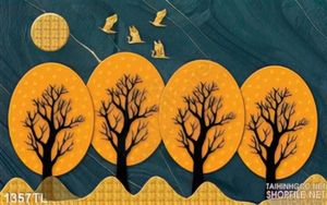 Tranh lụa decor tường đẹp nhất