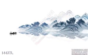 Tranh màu nước trang trí đẹp