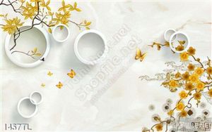 Tranh lụa 3D trang trí treo tường