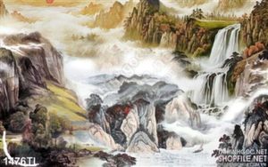 Tranh sơn dầu phong thủy độc đáo