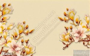 Tranh hoa đào trang trí tường đẹp
