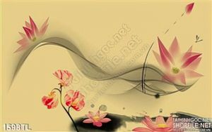 Tranh hoa Sen trang trí treo tường đẹp