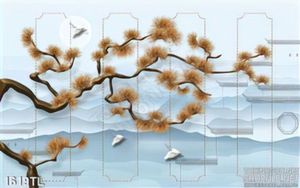 Tranh cây Tùng decor tường