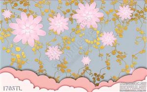 Tranh hoa decor dán tường chất lượng cao