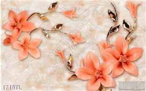 Tranh hoa ngọc  3D mới nhất hiện nay