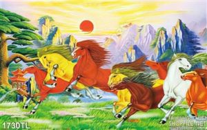 Tranh mã đáo thành công phong thủy đẹp nhất
