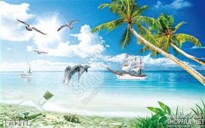 Tranh biển và đại dương trang trí phòng khách