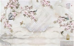Tranh chim én in gạch chất lượng cao