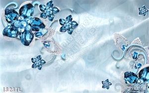 Tranh hoa đá quý trang trí tường đẹp nhất