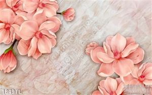 Tranh hoa đào nền đá đẹp nhất