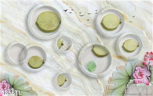 Tranh 3D hoa Sen trang trí treo tường đẹp