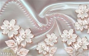 Tranh lụa hoa trang trí tường đẹp