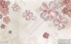 Tranh lụa 3D kim cương đẹp