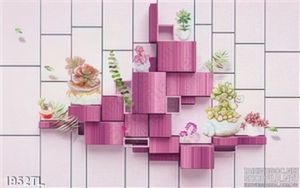 Tranh 3D trang trí dán tường đẹp