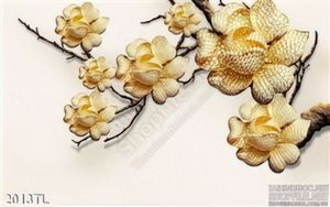 Tranh hoa hồng điêu khắc trang trí phòng ngủ