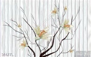 Tranh hoa trang trí tường đẹp