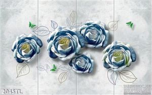Tranh điêu khắc hoa hồng giả ngọc