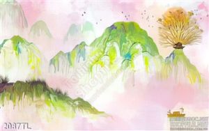 Tranh màu nước trang trí tường đẹp