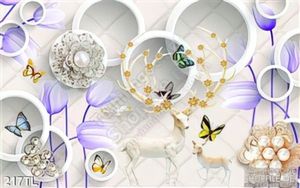 Tranh lụa 3D treo tường đẹp