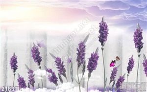 Tranh hoa Lavender trang trí treo tường nghệ thuật