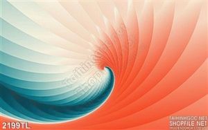 Tranh xoắn ốc nghệ thuật trang trí tường đẹp