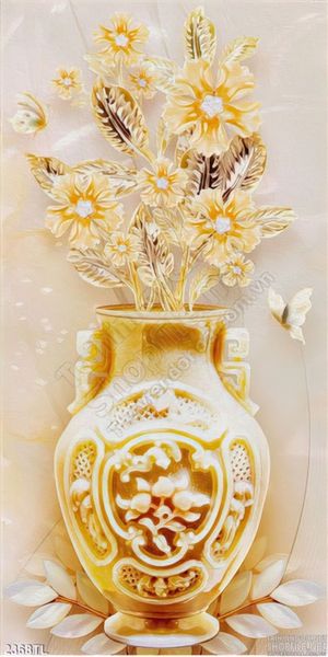Tranh điêu khắc hoa kim tiền vàng đẹp