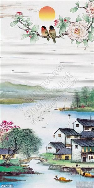 Tranh thư pháp trang trí tường đẹp
