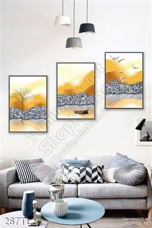 Tranh lụa nghệ thuật trang trí tường